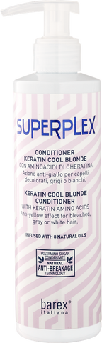 Кератиновый кондиционер Холодный блонд BAREX SUPERPLEX Cool Blonde 200 мл 7902 фото