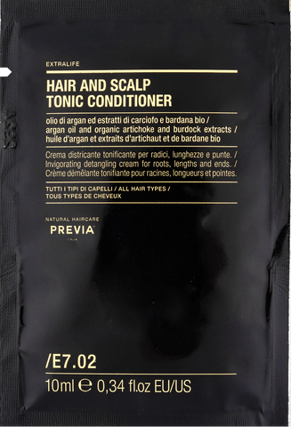 Тонизирующий кондиционер для волос и кожи головы Previa E7.02 Hair and Scalp Tonic Conditioner 10 мл 12330 фото