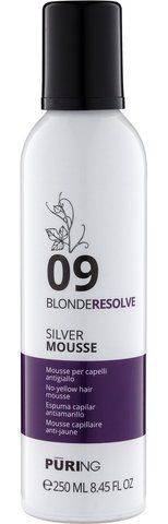 Мус антижовтий для світлого волосся PURING 09 BLONDERESOLVE 250 мл 10980 фото