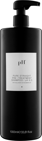 Подготовительный шампунь глубокого очищения PH 8.5 pH Laboratories PURE STRAIGHT 1000 мл 8781 фото