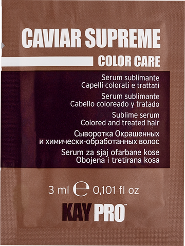 Сыворотка с икрой для окрашенных волос KayPro Caviar 3 мл 11539 фото
