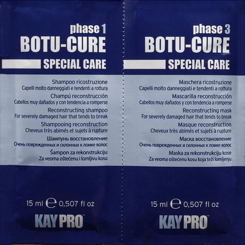 Шампунь + Маска реконструкція KayPro Botu-Cure 15+15 мл 7412 фото